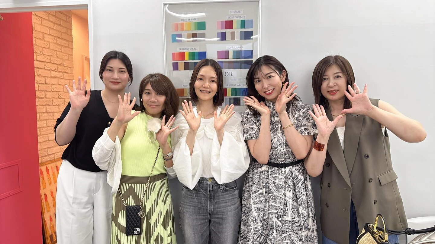 【パーソナルカラー診断アシスタントに入りました🌸】
